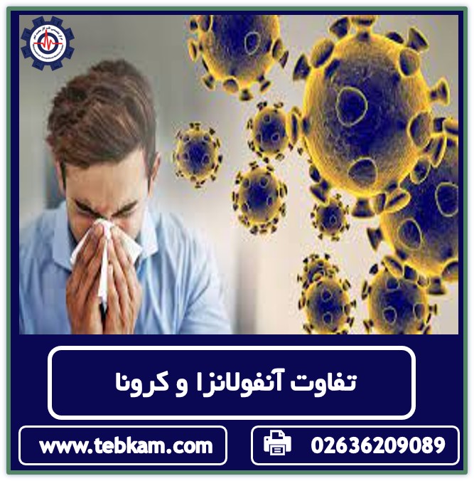 تفاوت آنفولانزا و کرونا