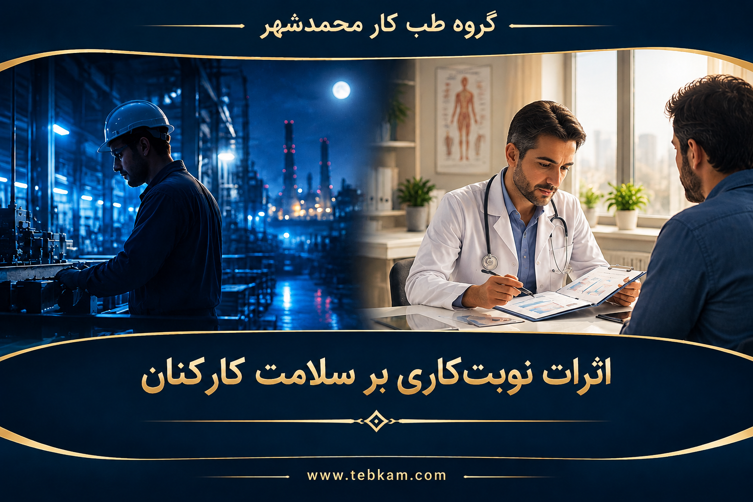 ثرات نوبتکاری بر سلامت کارکنان و معاینات دورهای طب کار