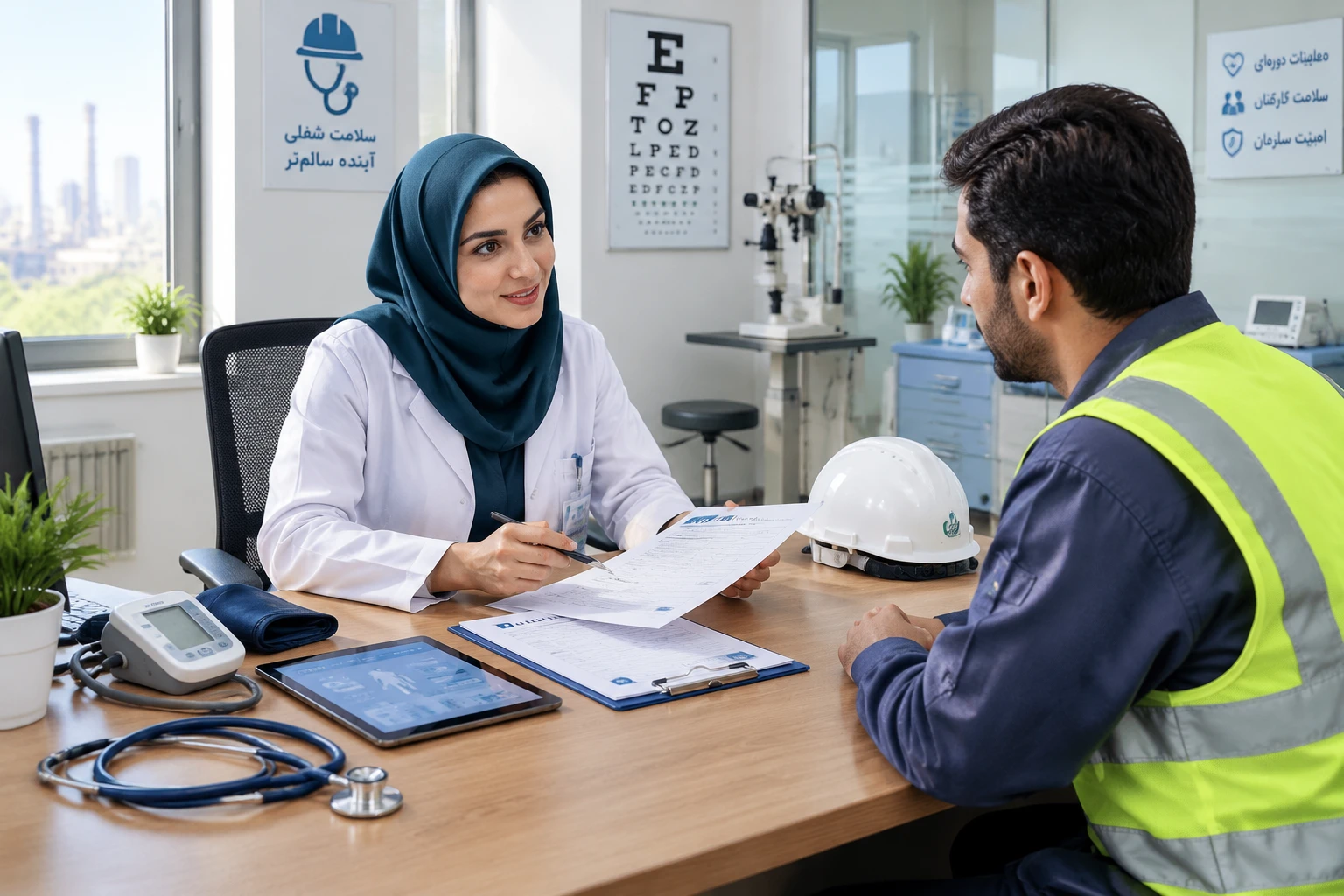 مرکز تخصصی طب کار کرج - معاینات بدواستخدام